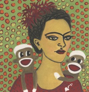 Sock Monkeys and Frida Kahlo
